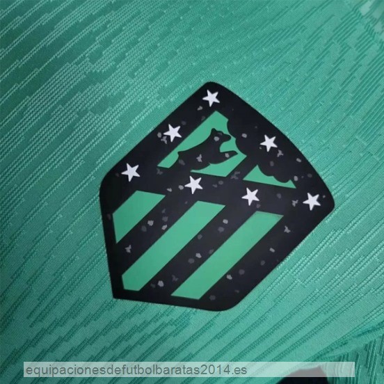Nuevo Tailandia 3ª Jugadores Camiseta Atletico Madrid 23/24 Verde Baratas